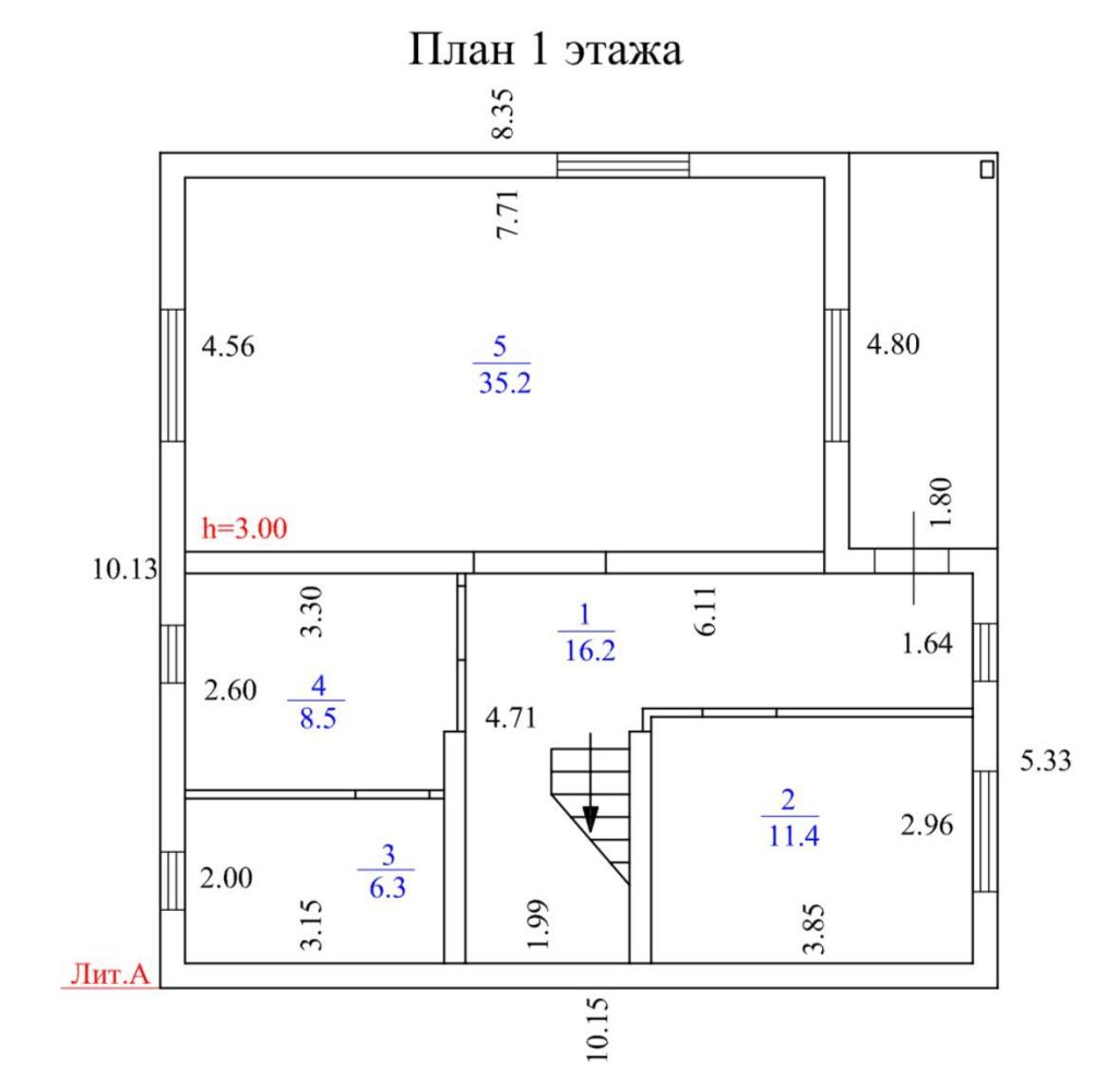 Дом 167,8 кв.м. на участке 8 сот.

Ленинградская область., Гатчинский муниципальный округ, д. Пудомяги, Дальняя улица., 13
Московское шоссе, 23 км

