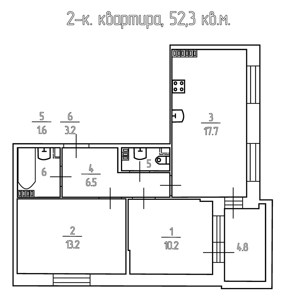 2-к. квартира, 52,3 кв.м., 5/5 эт.

Санкт-Петербург, Московский район, Пулковское ш., 99к4