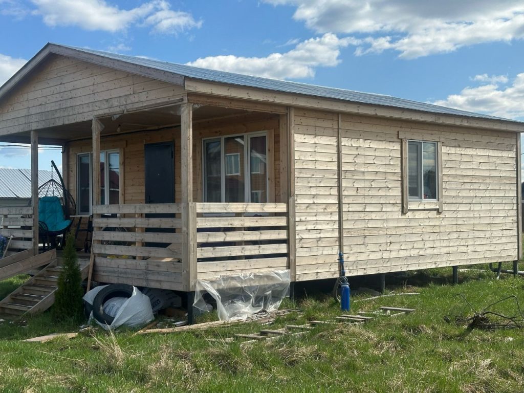 Дом 54,5 кв.м. на участке 6 сот.
Ленинградская область, Тосненский район, Тосненское городское поселение, коттеджный поселок Семейные ценности, 264
Московское шоссе, 31 км