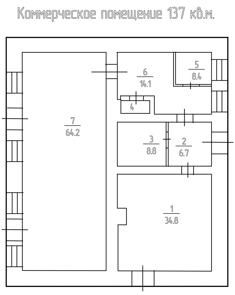 Свободного назначения, 137 кв.м.
Ленинградская область., Гатчинский муниципальный округ, Гатчина, улица Рысева, 22